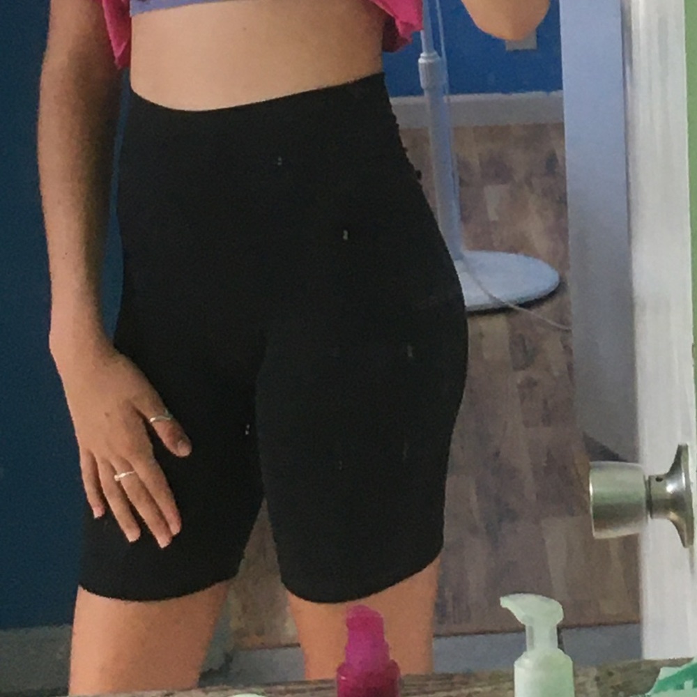 American eagle biker shorts